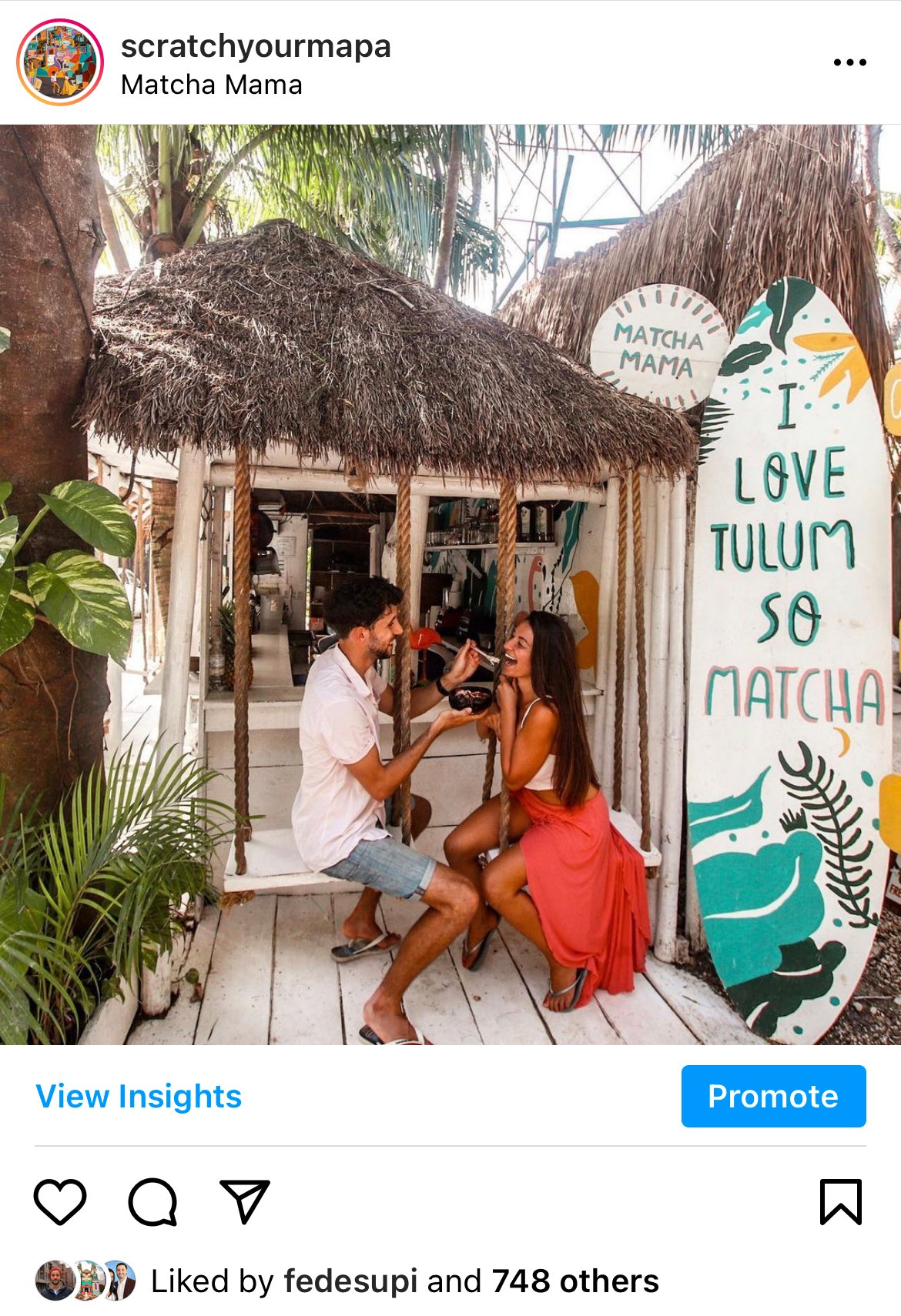 Matcha Mama, Instagrammable Spots in Tulum