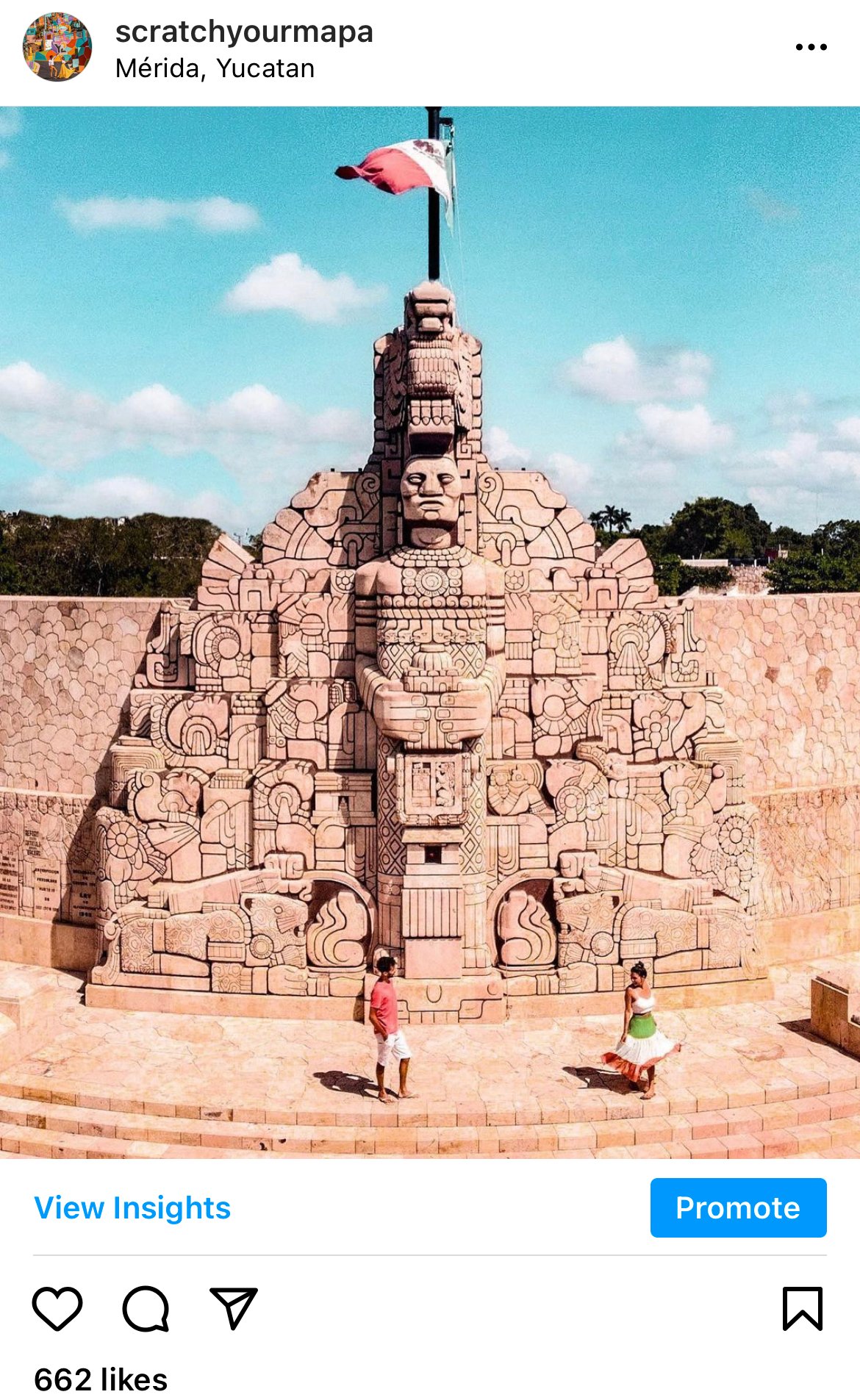 Monumento a la Patria, Yucatan Peninsula