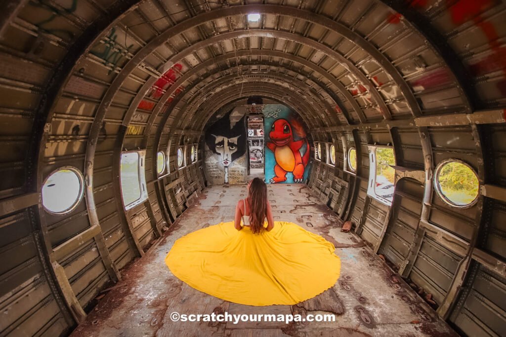 abandoned plane in Aguadilla Puerto Rico
