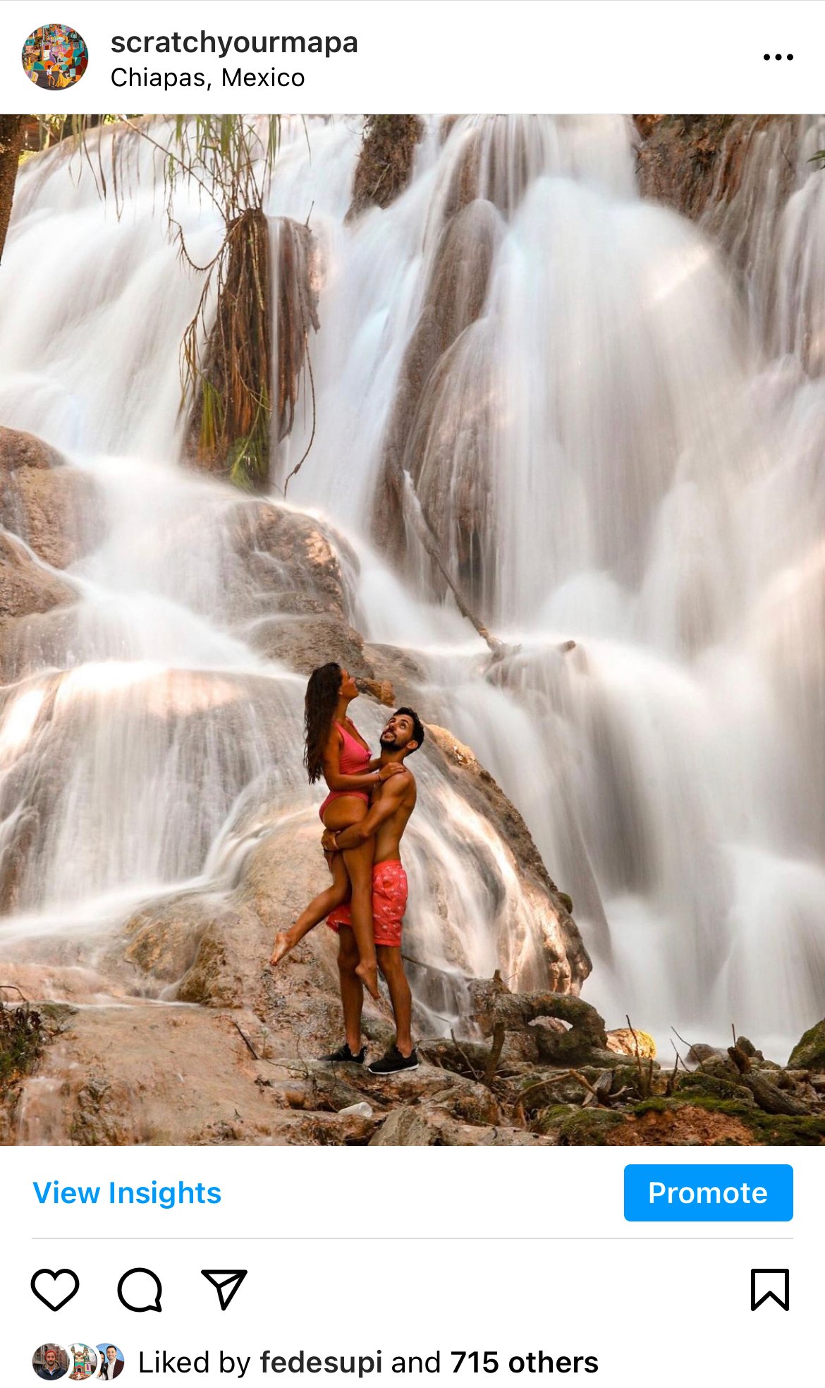 Aguas Azules, Waterfalls in Mexico