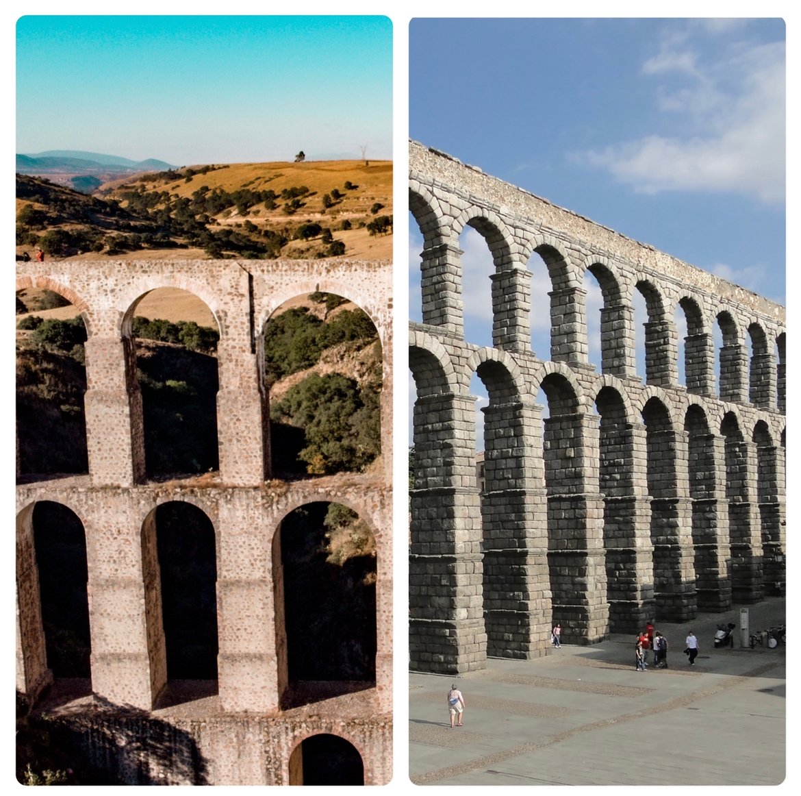 Arcos del Sitio_ Segovia Aqueduct