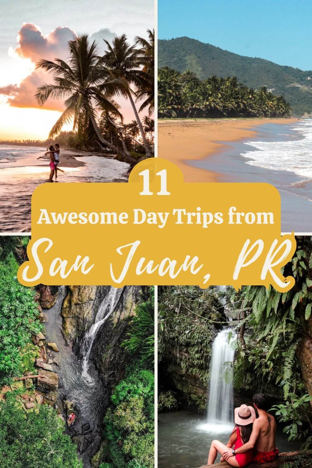 the best day trips from San Juan Puerto Rico pin