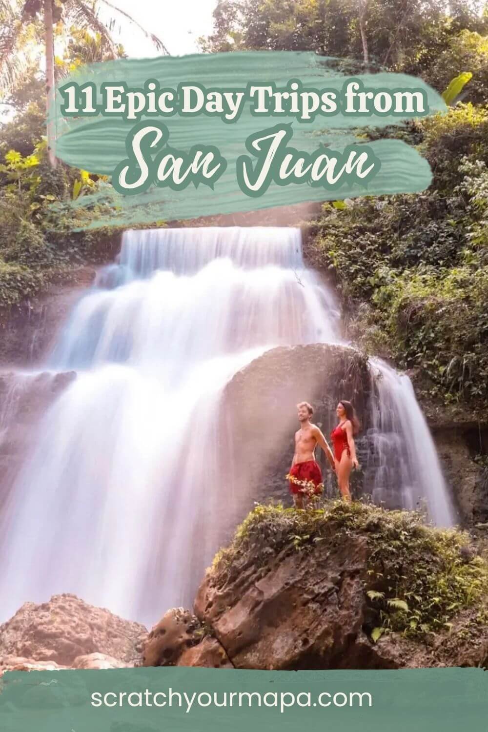 the best day trips from San Juan Puerto Rico pin