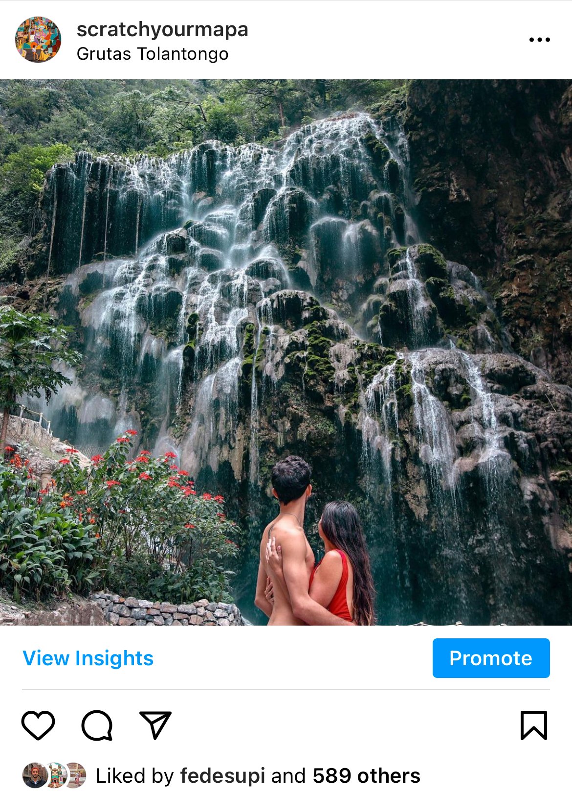 Grutas de Tolantongo, Waterfalls in Mexico