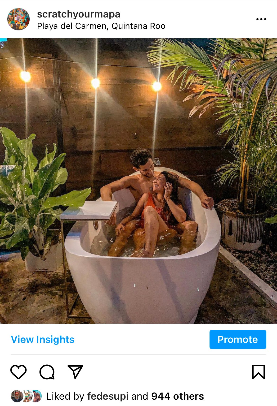 Playa del Carmen bathtub Airbnb, Hidden Gems in Mexico
