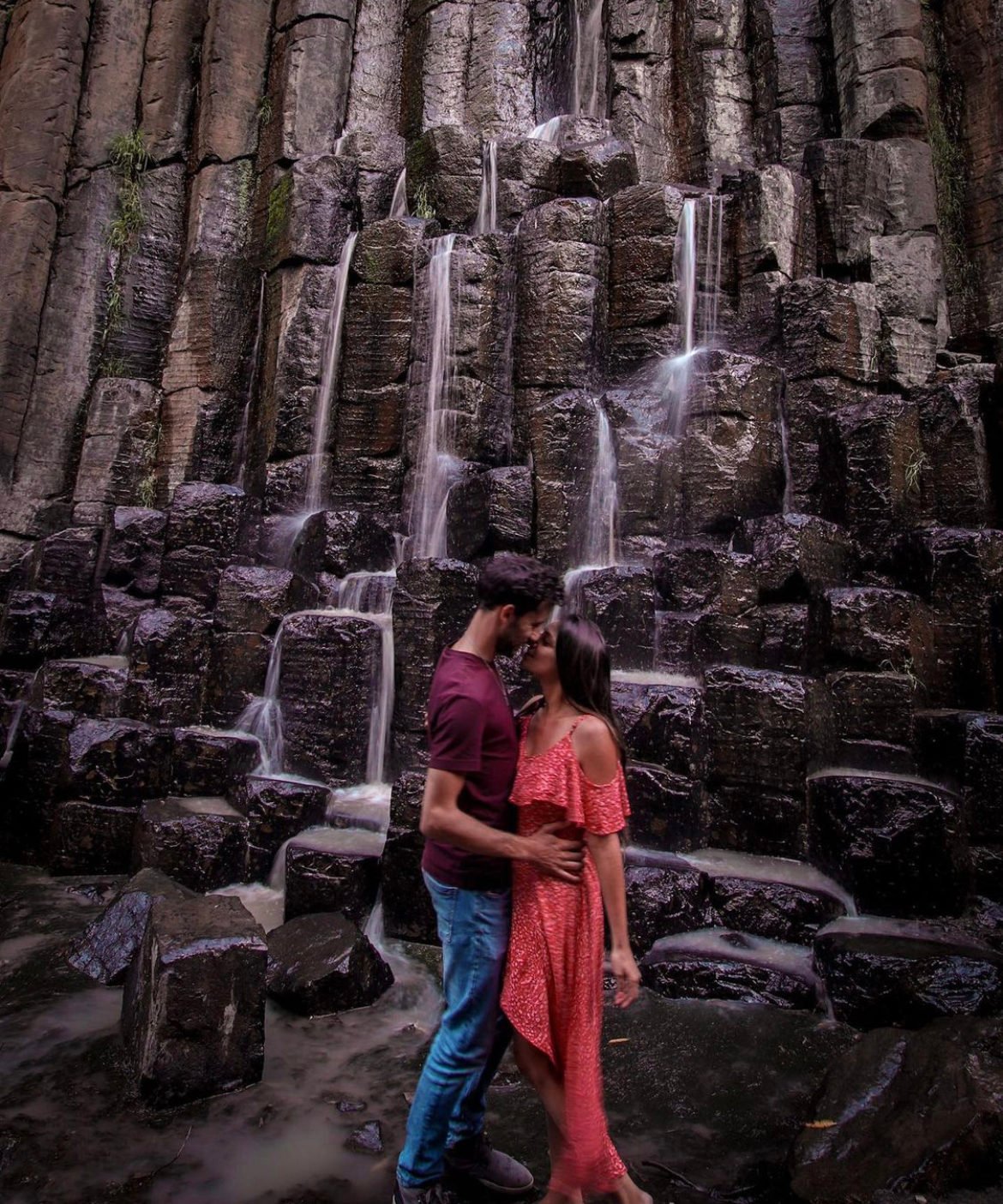 Prismas Basalticos, Waterfalls in Mexico