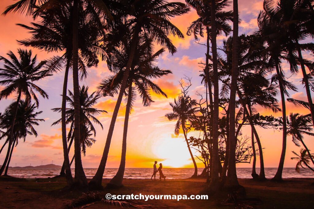 sunset in Puerto Rico