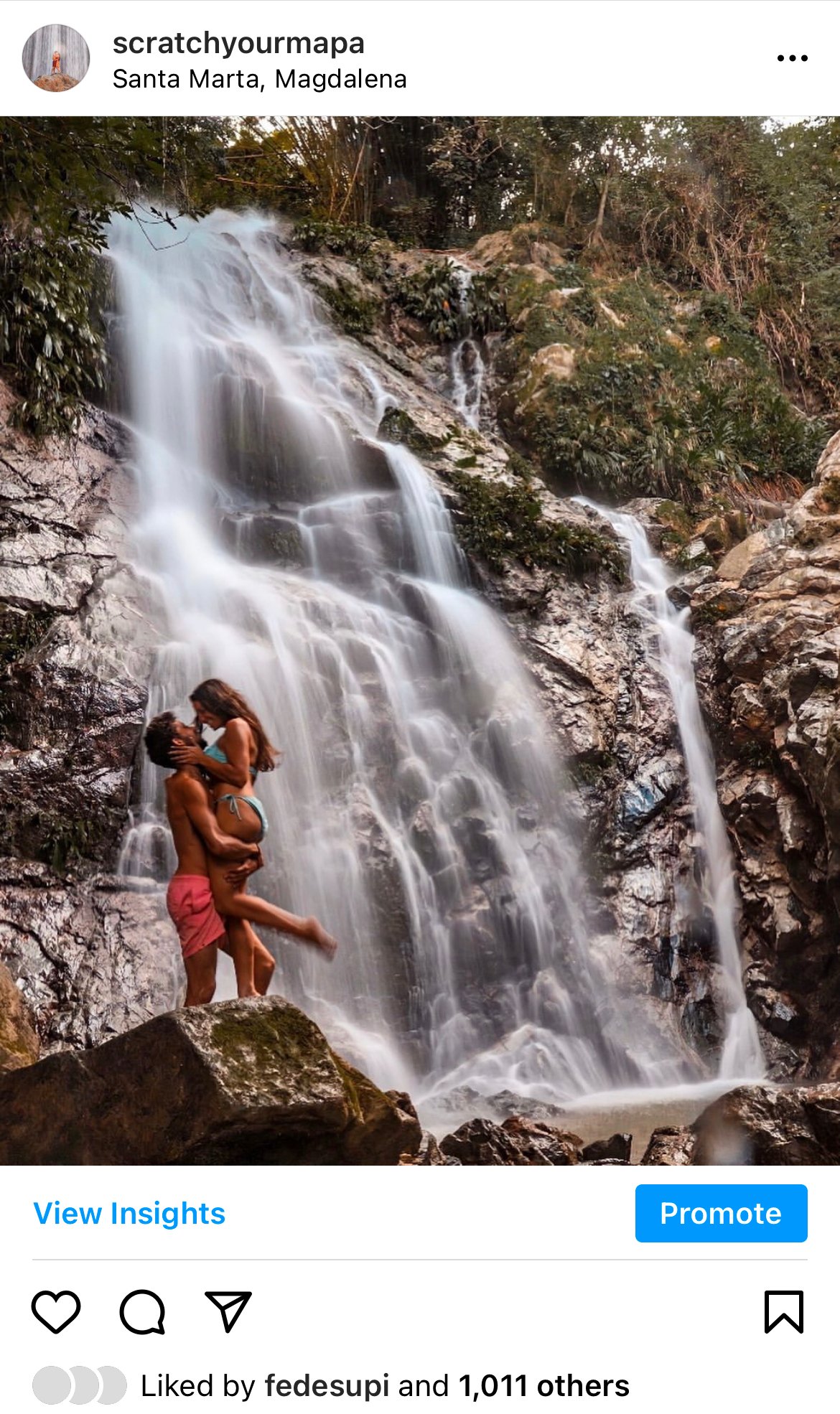 Marinka Falls, Santa Marta Colombia