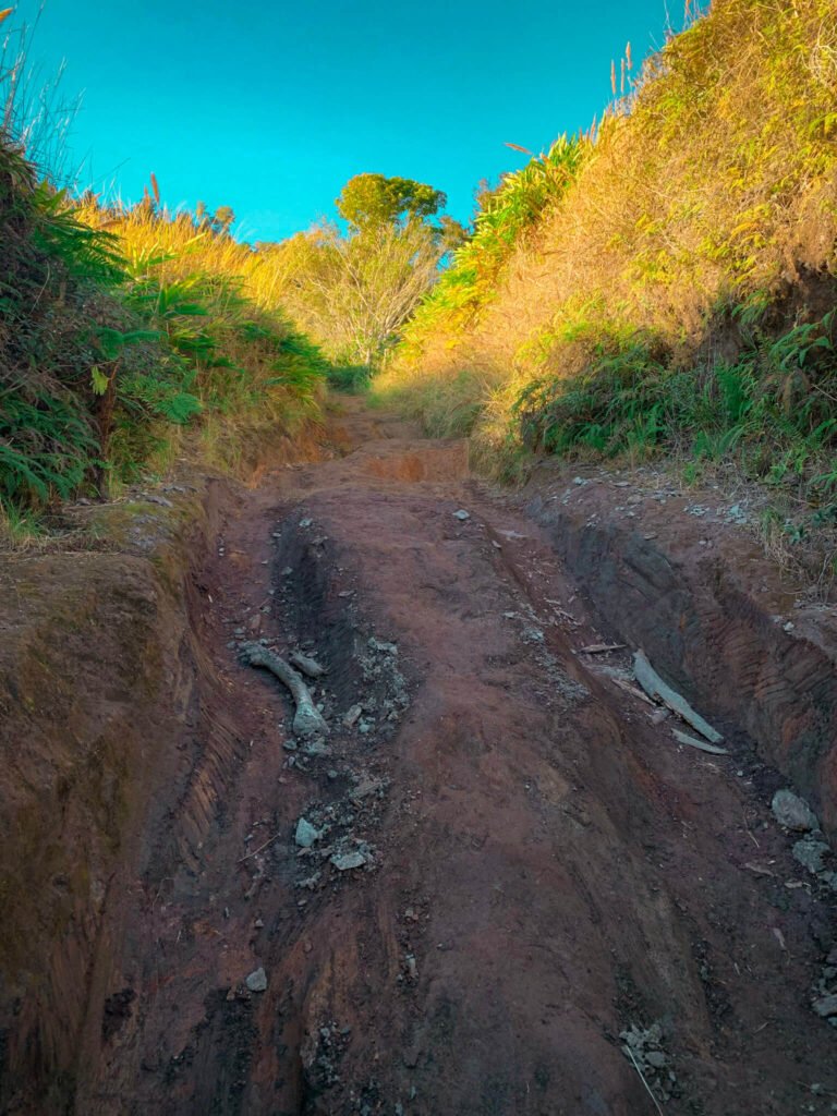 driving to Cerro el Rodadero hike in Puerto Rico