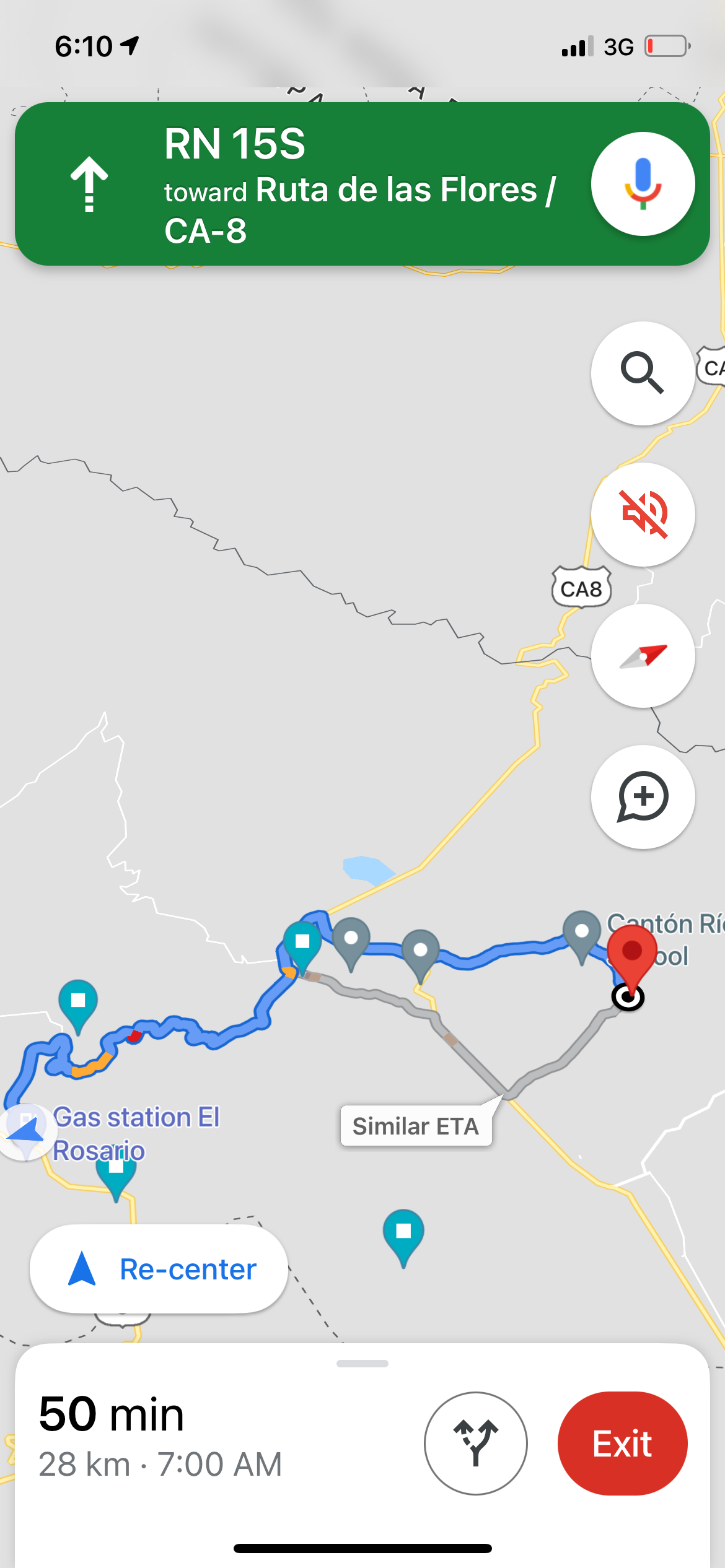 route to hot spring waterfall