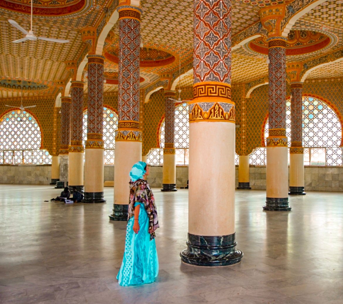 Mosque in Touba, travel in Senegal