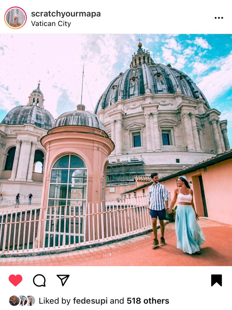 St Peters rooftop, things to see in Rome Italy