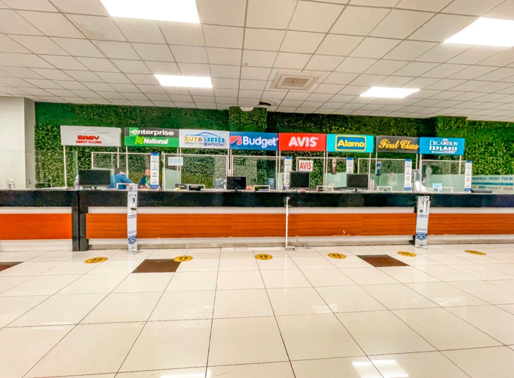 Lush Car Rental Airport El Salvador View in 4K Lush Car Rental Airport El Salvador View in 4K