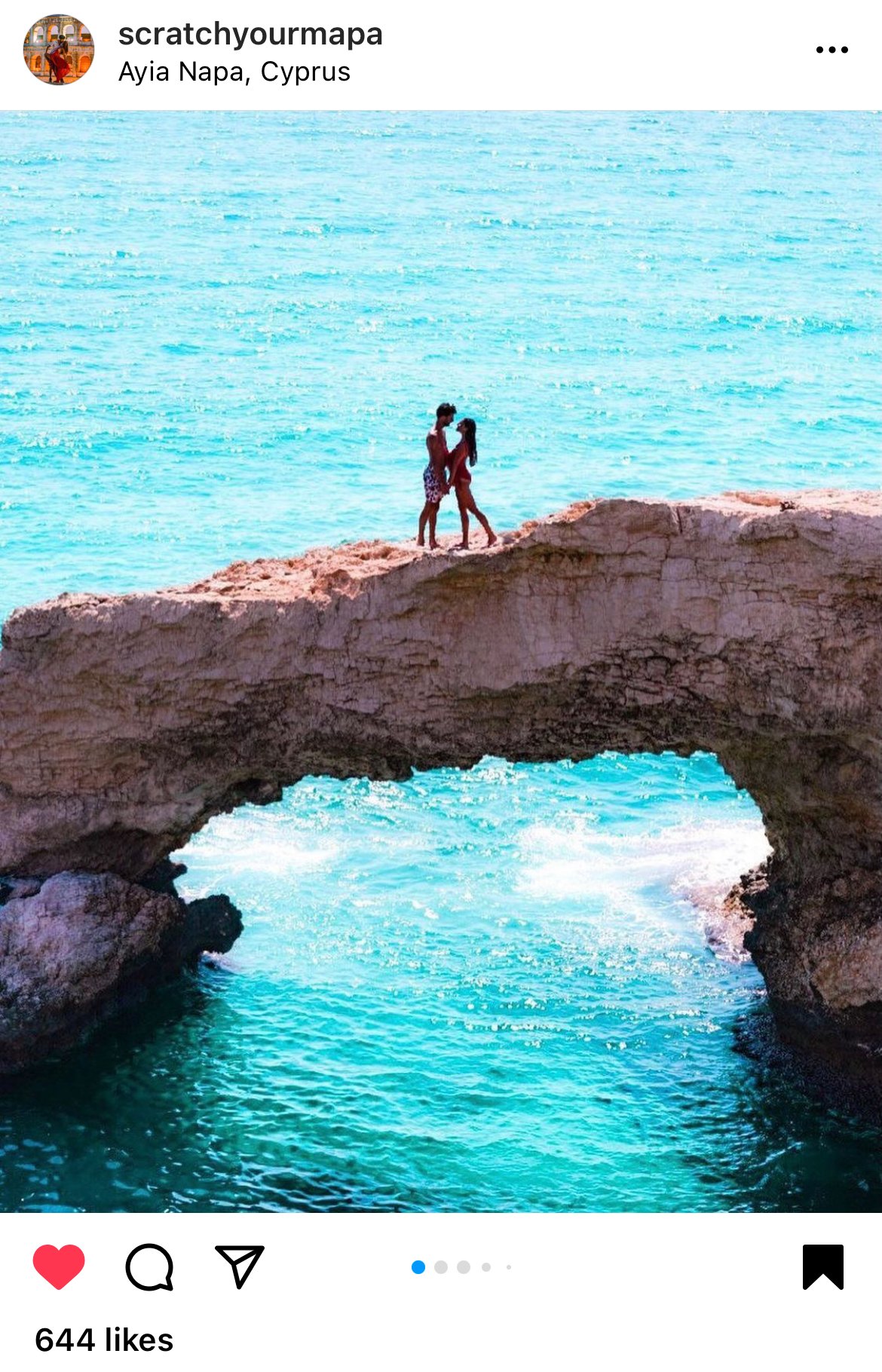 Love Bridge, best things to do in Ayia Napa in Cyprus