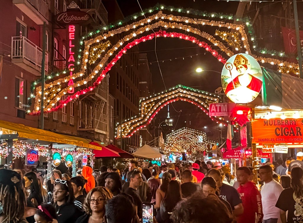 San Gennaro feast in NYC