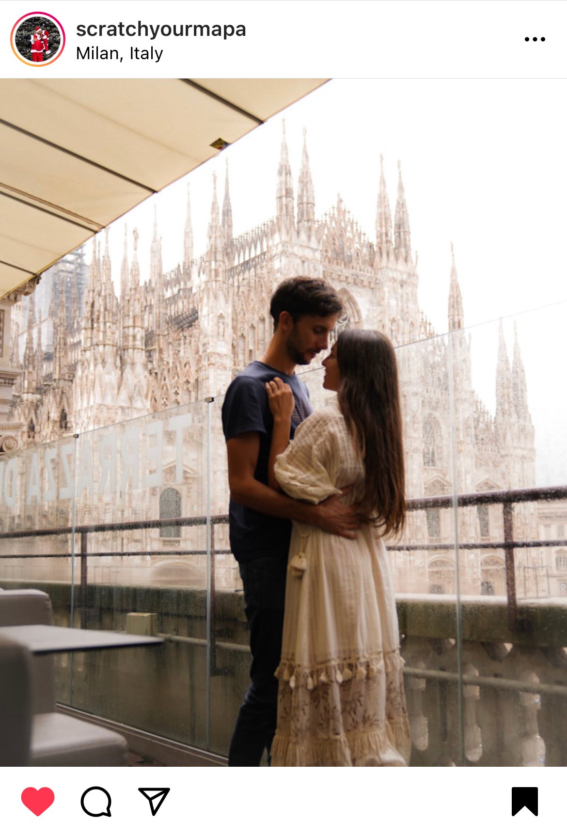 Terrazza Duomo- what to do in Milan