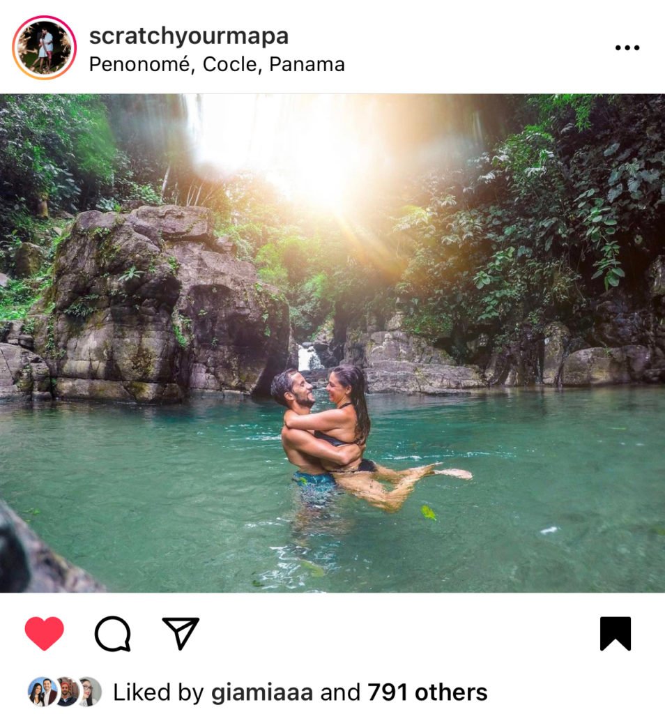 Pozo azul in Panama Pozo Azul Waterfalls in Panama