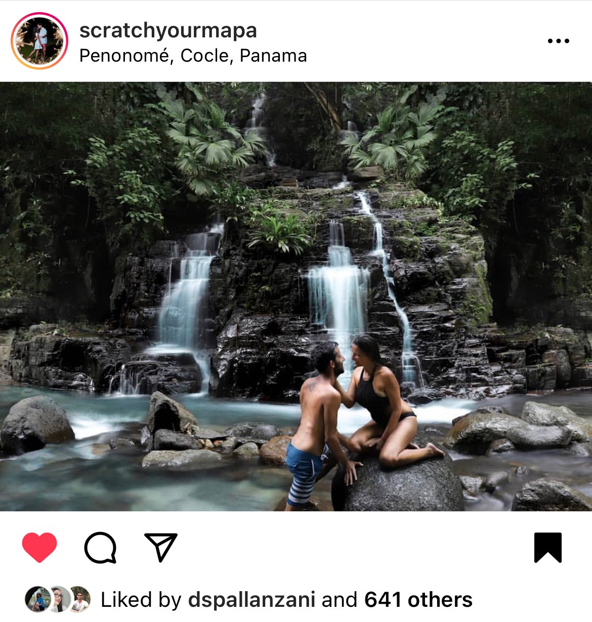 Pozo Azul waterfalls