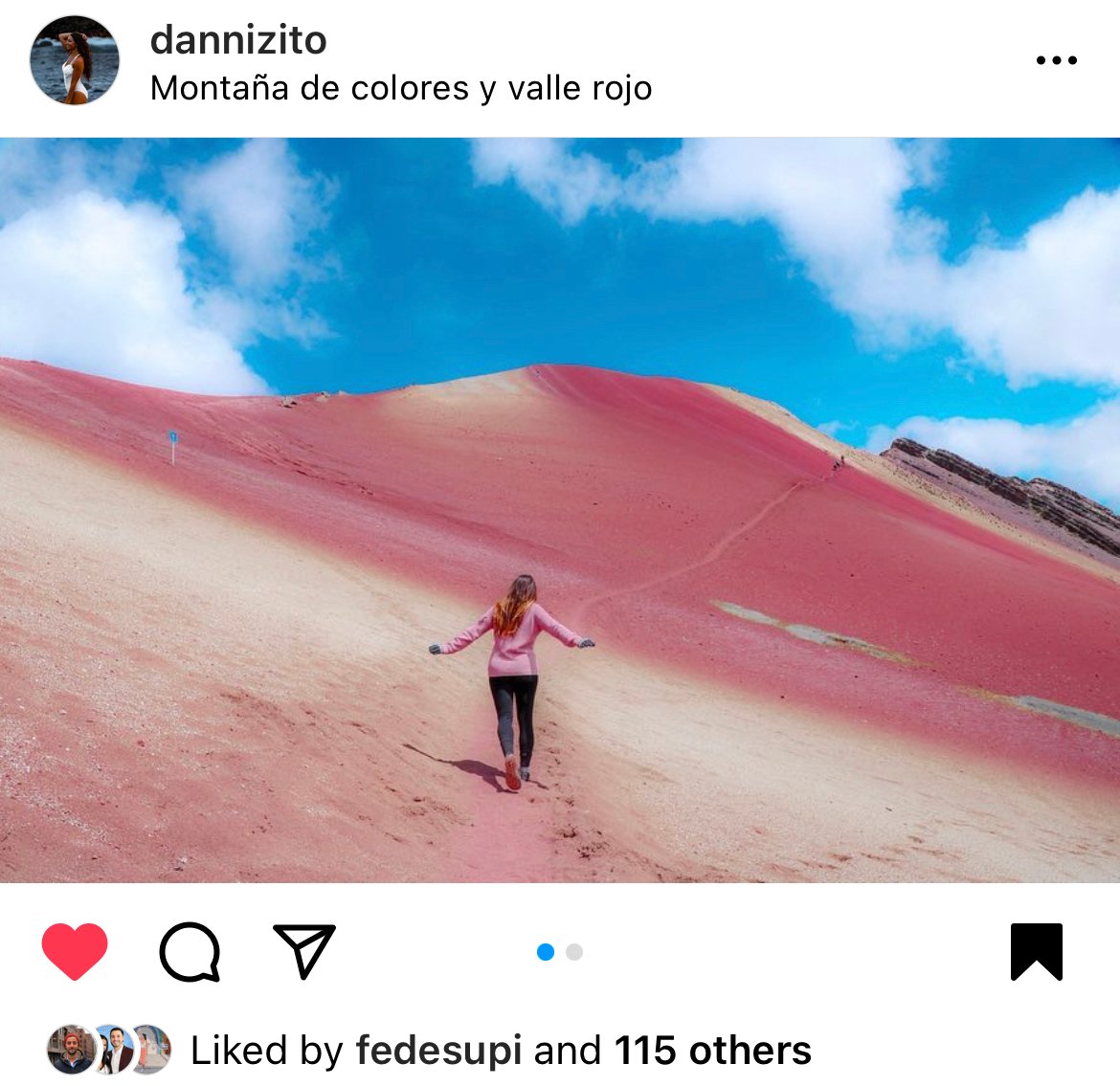 Red Valley in Peru