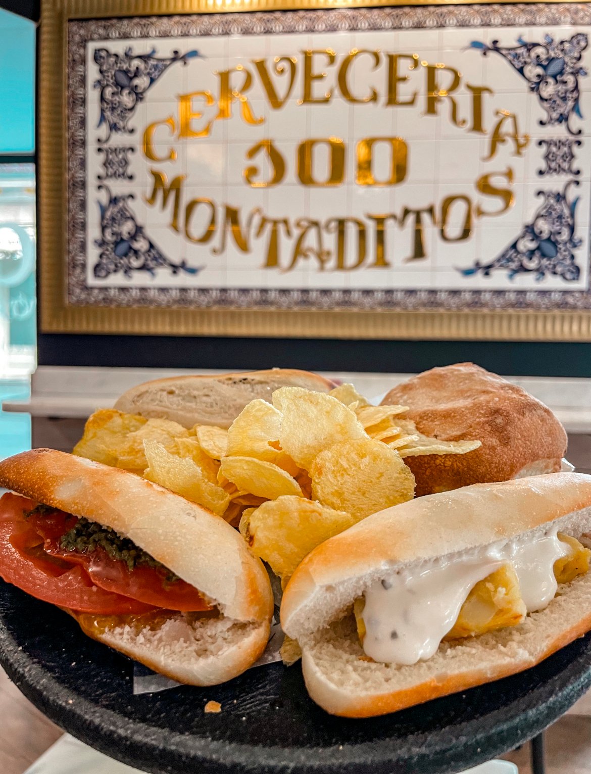 100 montaditos, food in Spain