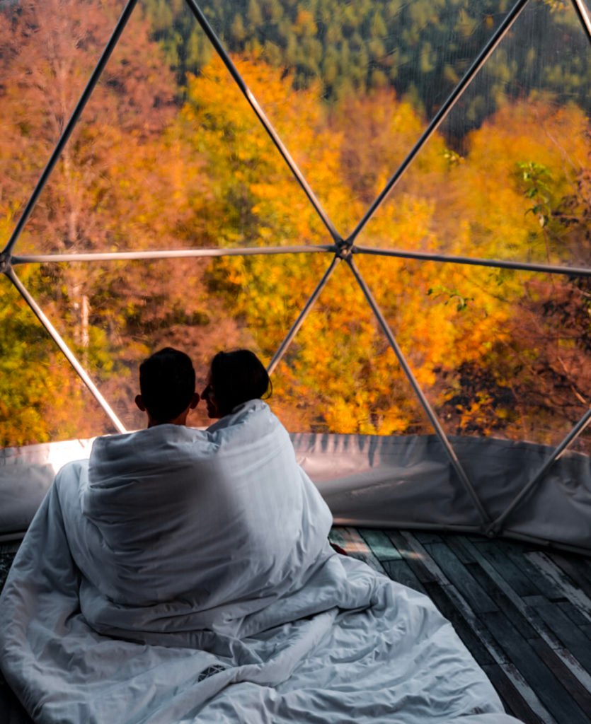 glamping in Georgia the country