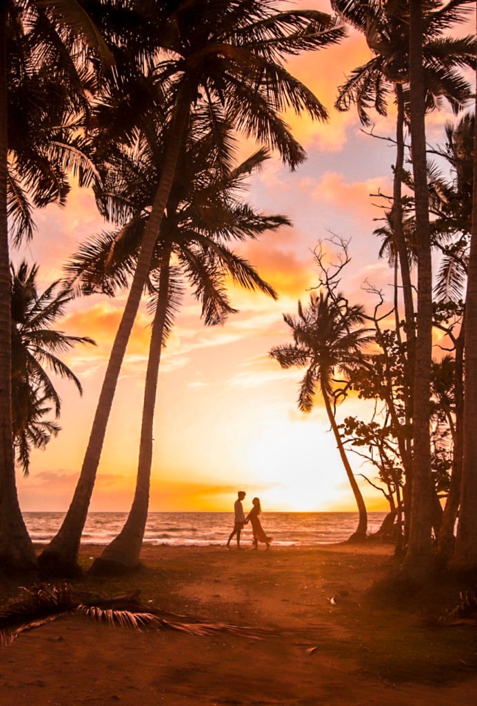 Humucao, sunrise in Puerto Rico