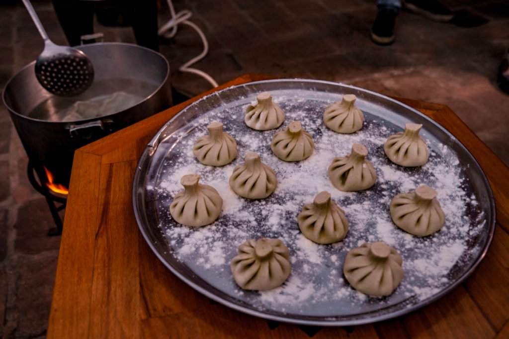 Khinkali cooking class