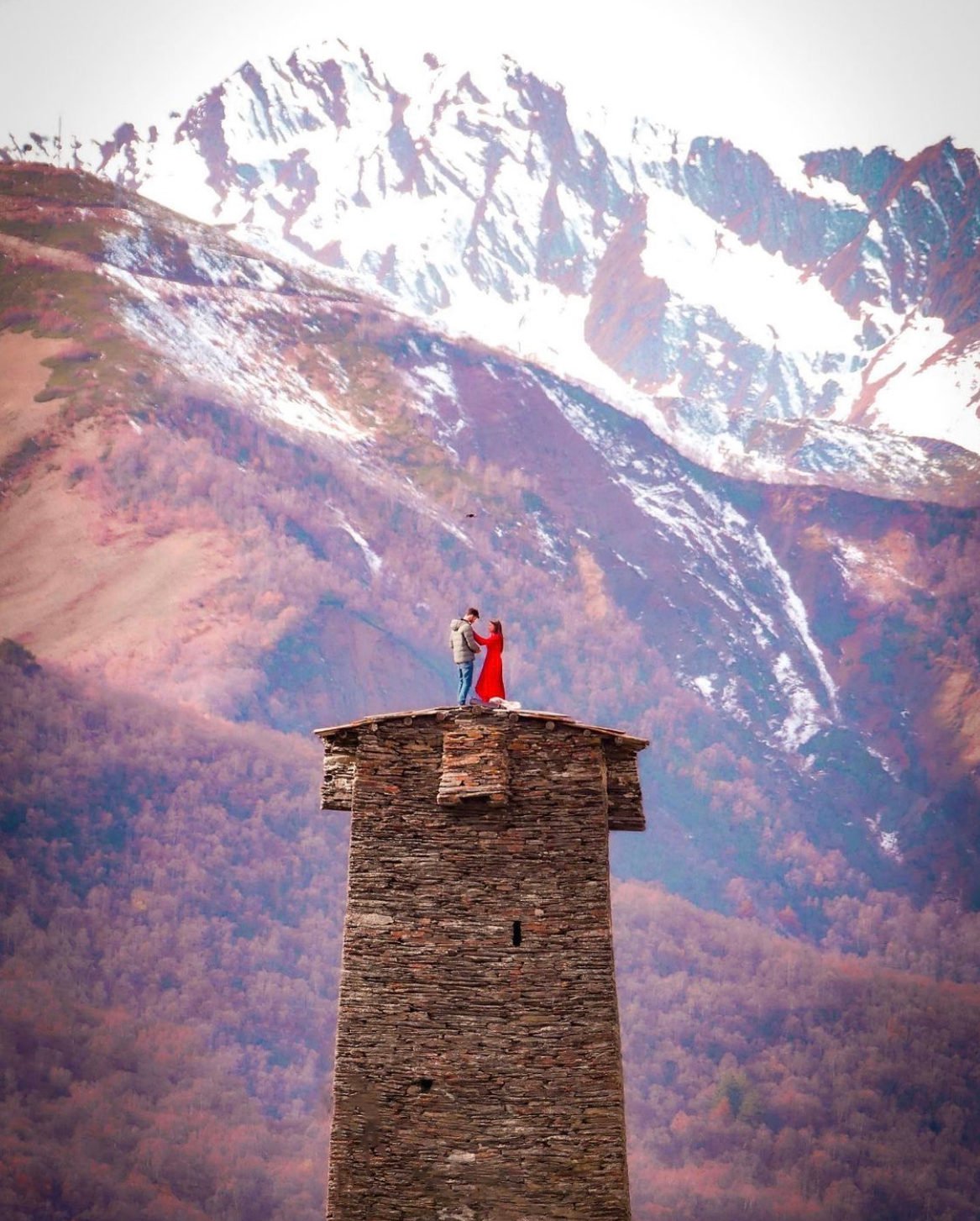 tower in Ushguli, places to visit in Georgia