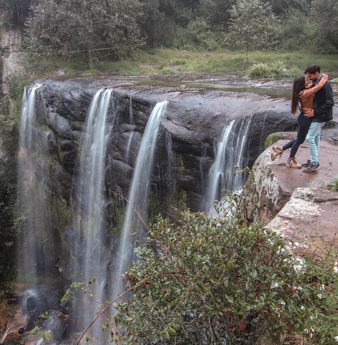 waterfall in Zacatlan de las Manzanas
