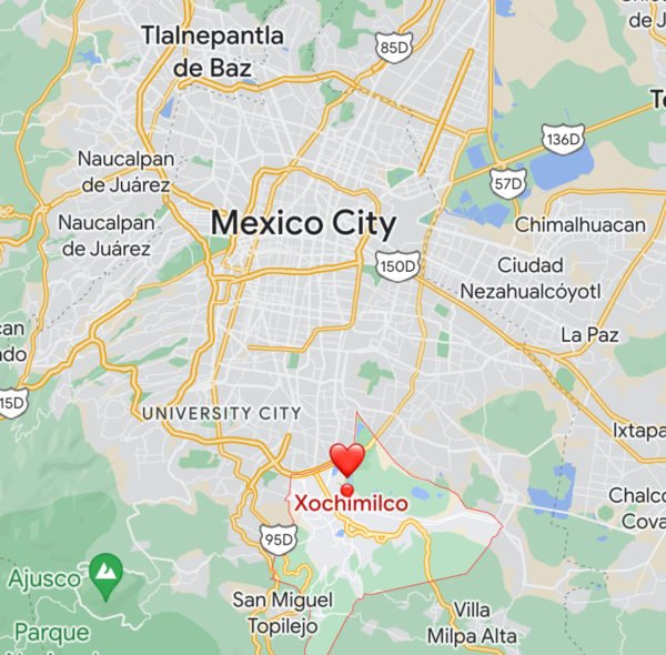 mapas delegacionales de xochimilco Ciudad de México Gobierno