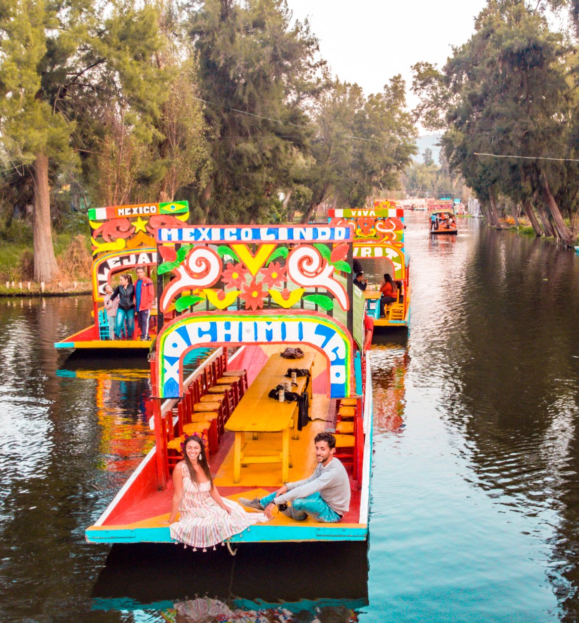 Xochimilco, best places to visit in Mexico