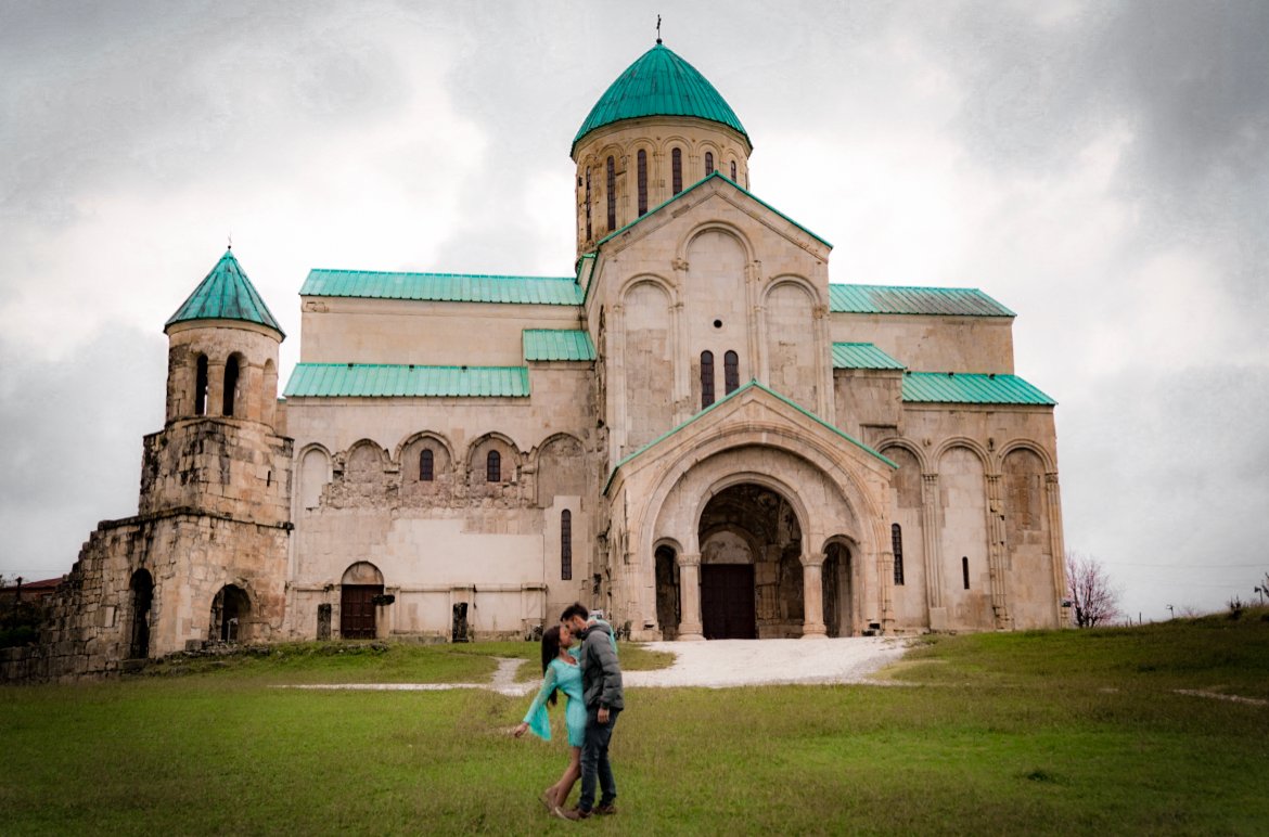 Bagrati cathedral in Kutaisi, Georgia