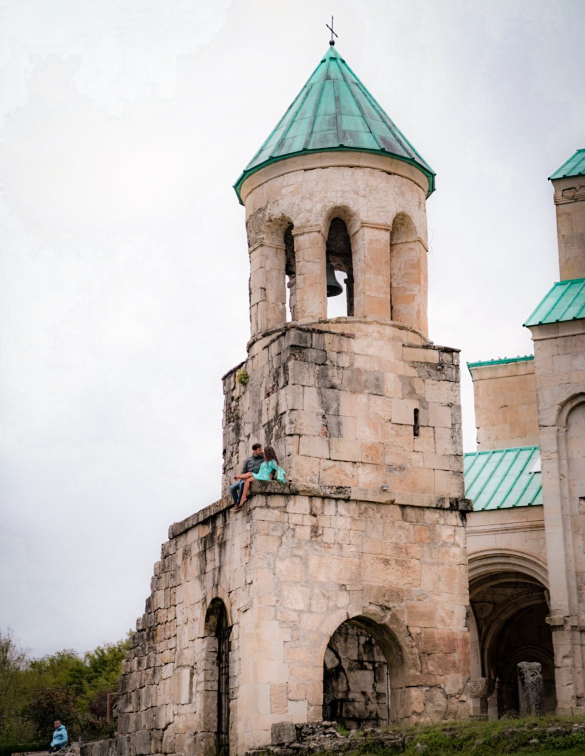 Bagrati Cathedral Tower in Kutaisi, Georgia