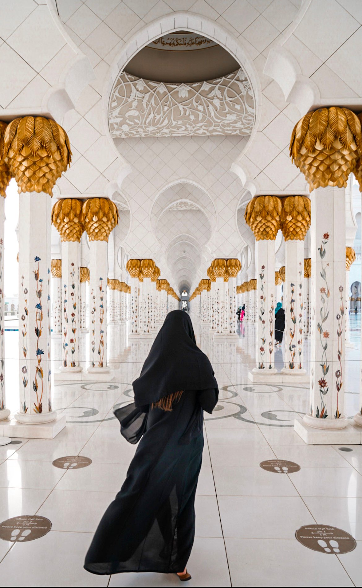 Grand Mosque Abu Dhabi, packing while travel planning 
