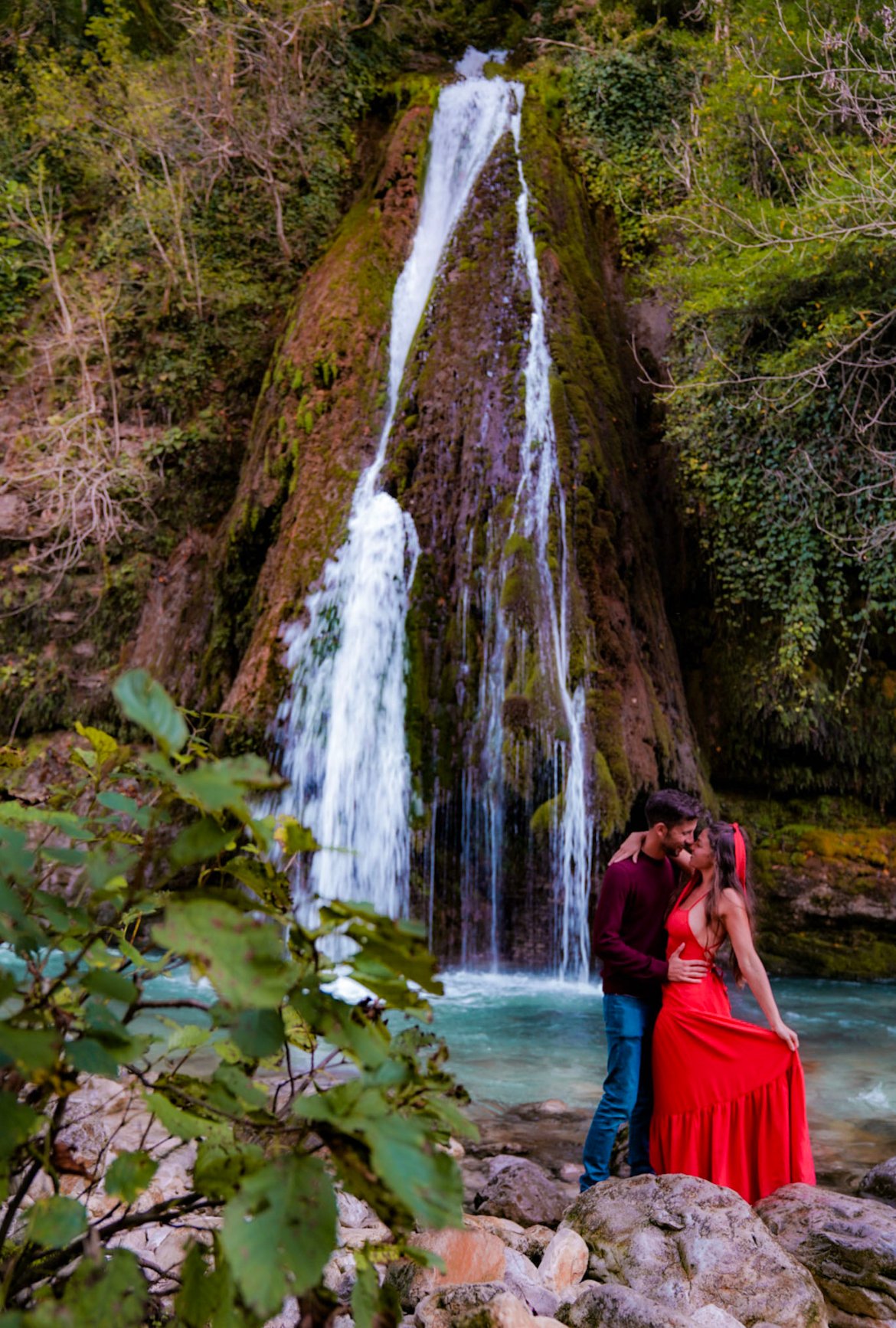 Martvili Canyon waterfall in Georgia