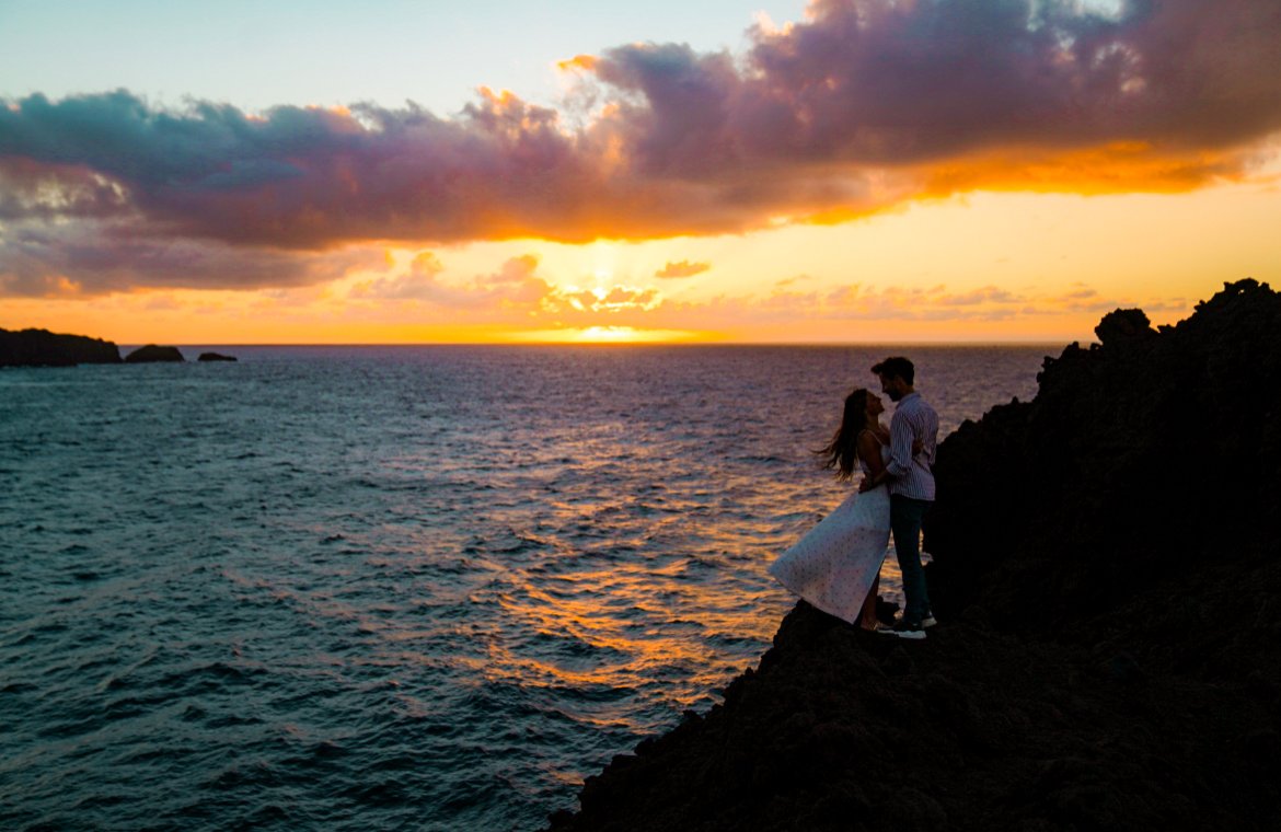 which of the Canary Islands is best, sunset in El Hierro