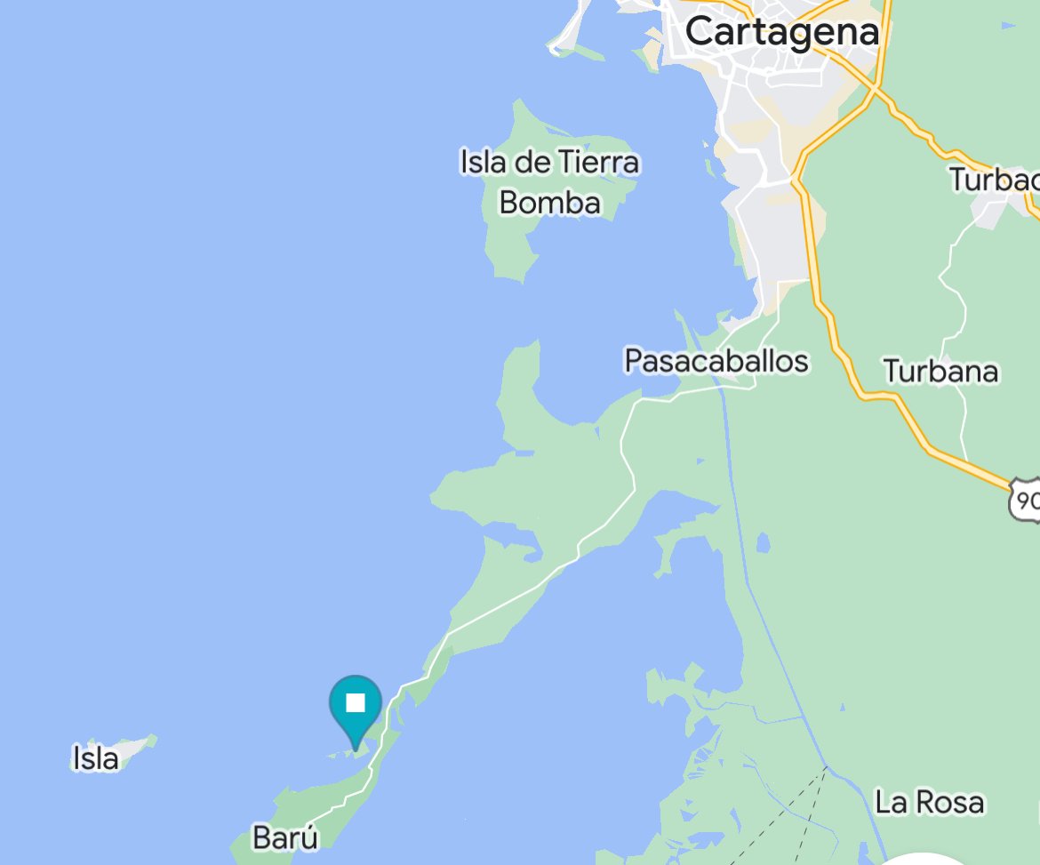 where is Playa Blanca Cartagena