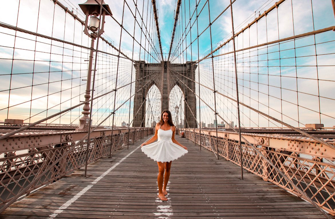 Brooklyn Bridge. Instagrammable Places in NYC