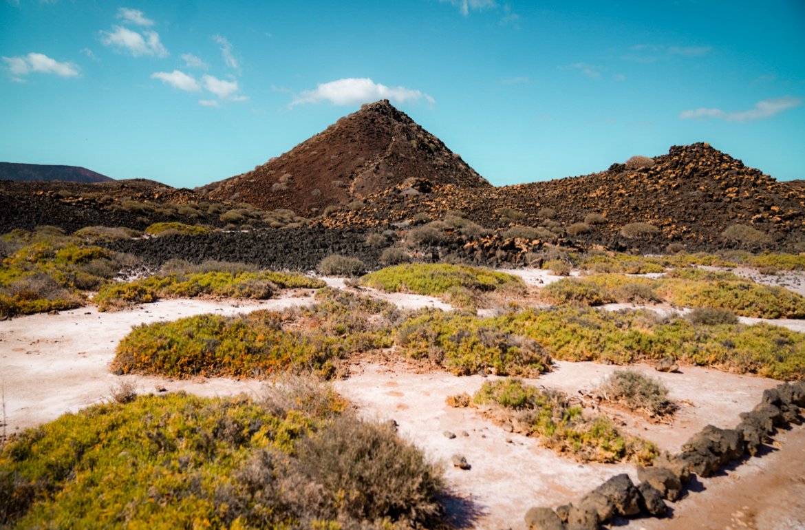 trails of Isla de Lobos, Fuerteventura