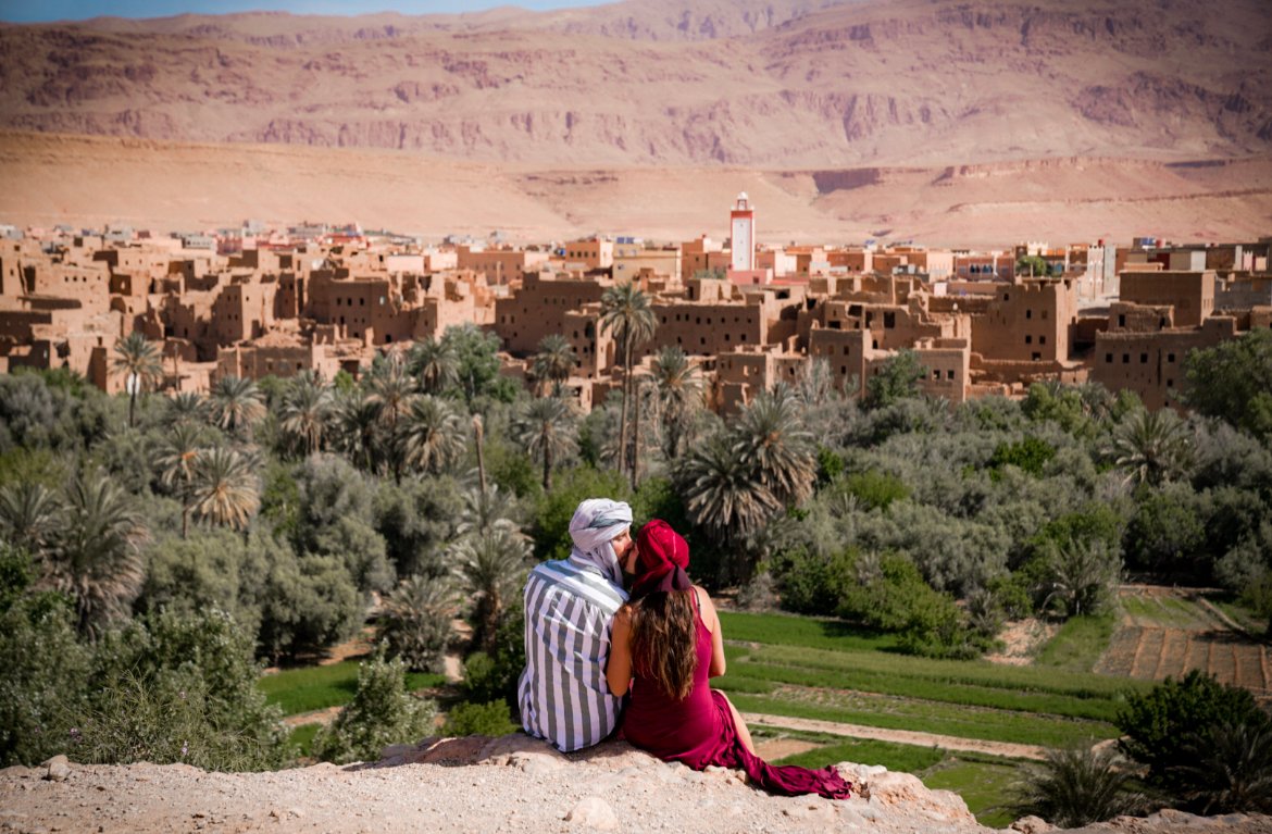 landscapes in Morocco