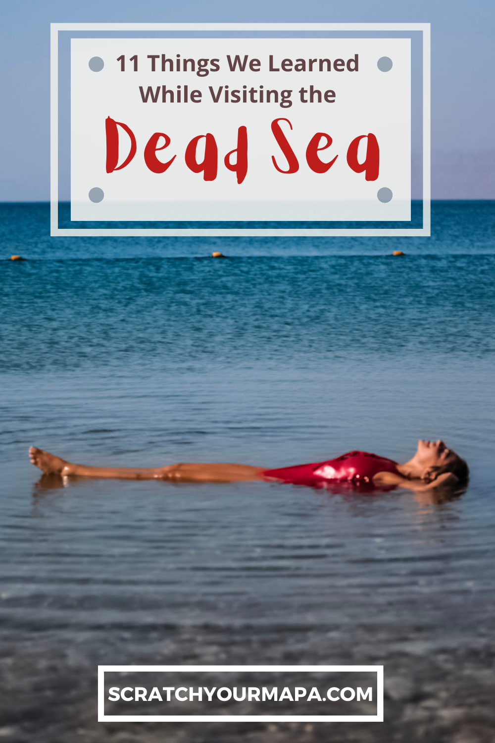 Dead Sea Lake Pin