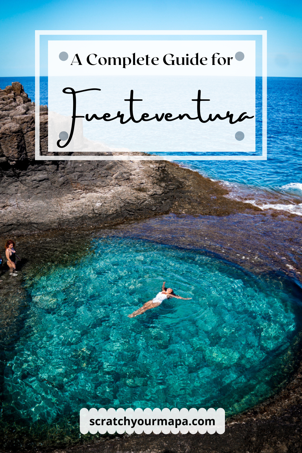 Fuerteventura in the Canary Islands pin