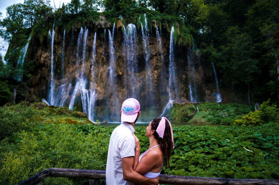 Plitvice Lakes in Croatia waterfalls