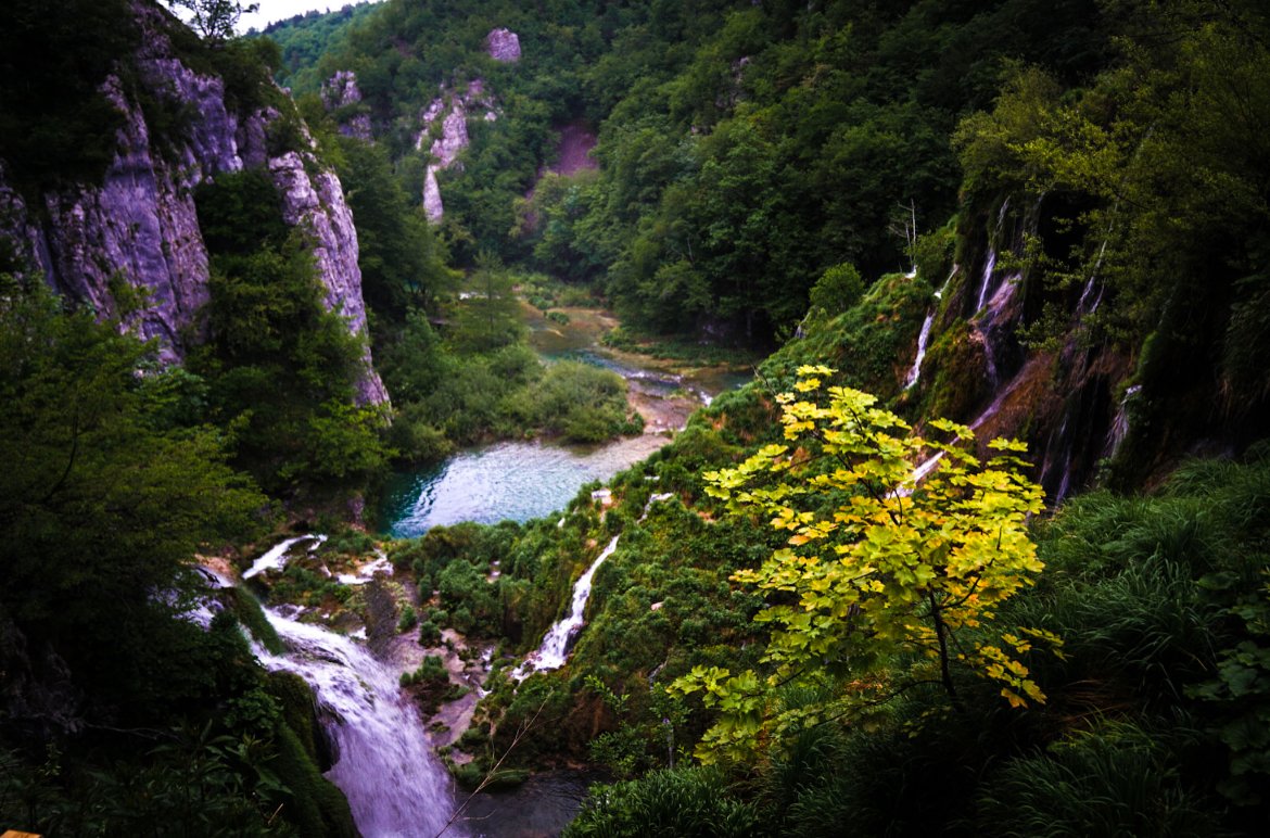 Waterfalls at Plitvice