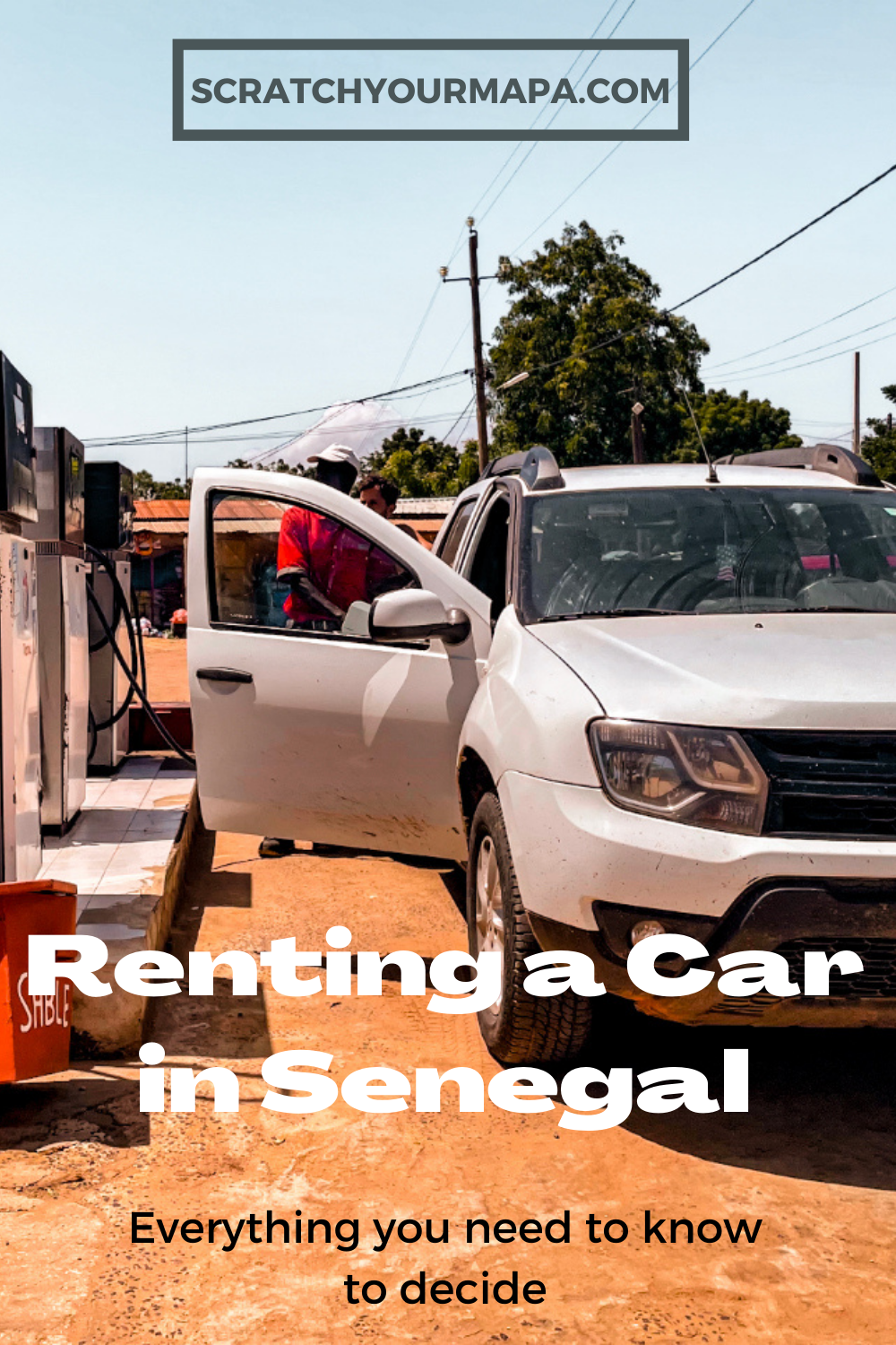 Rent a Car in Senegal Pin