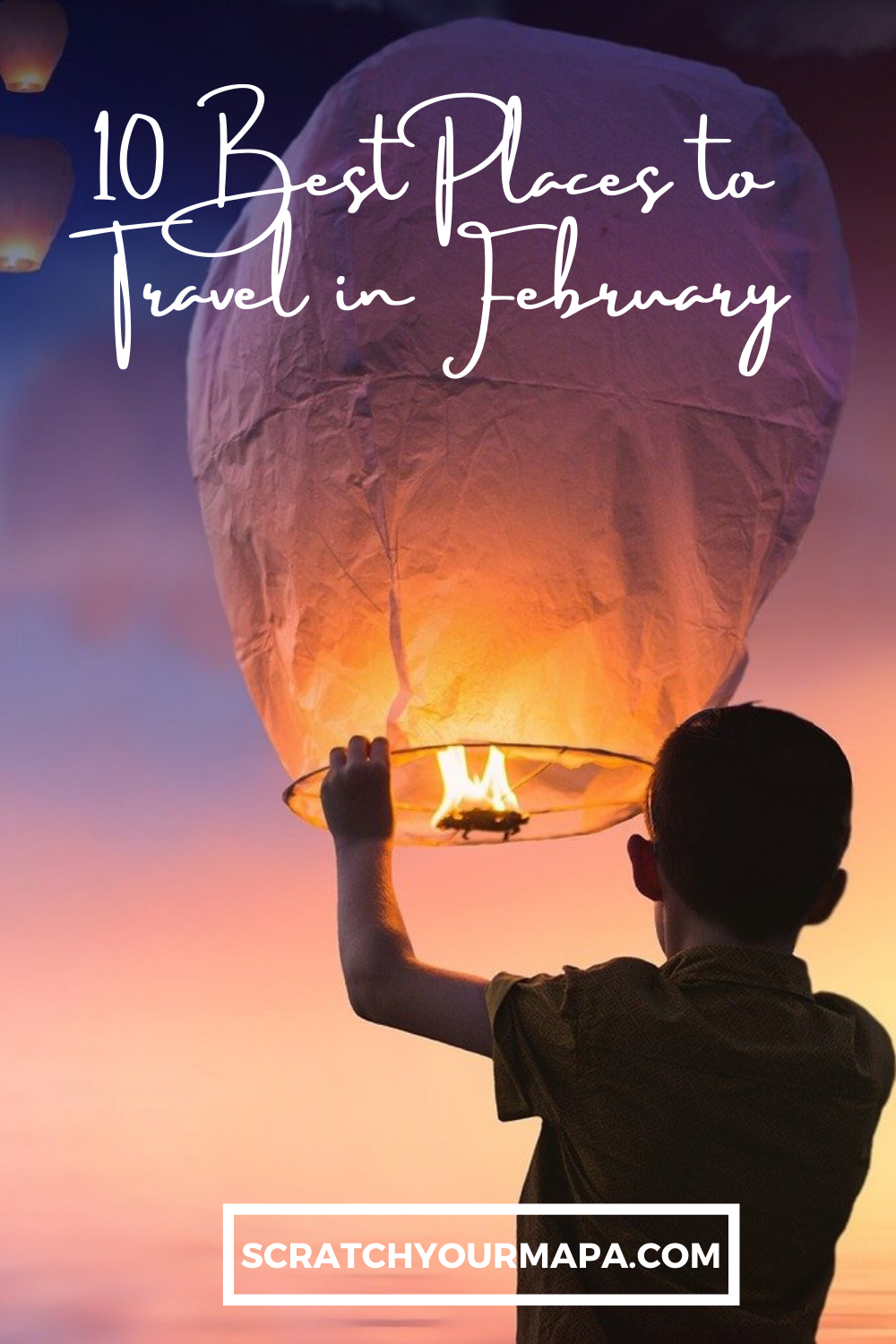 Best Places to travel in February Pin