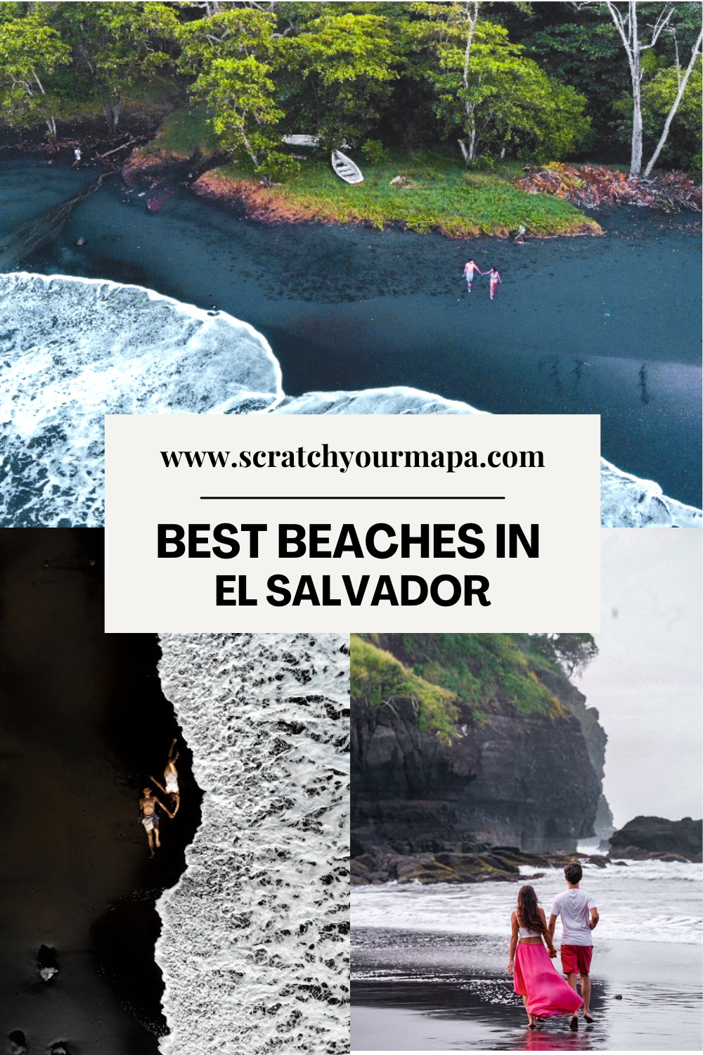 Best Beaches in El Salvador Pin