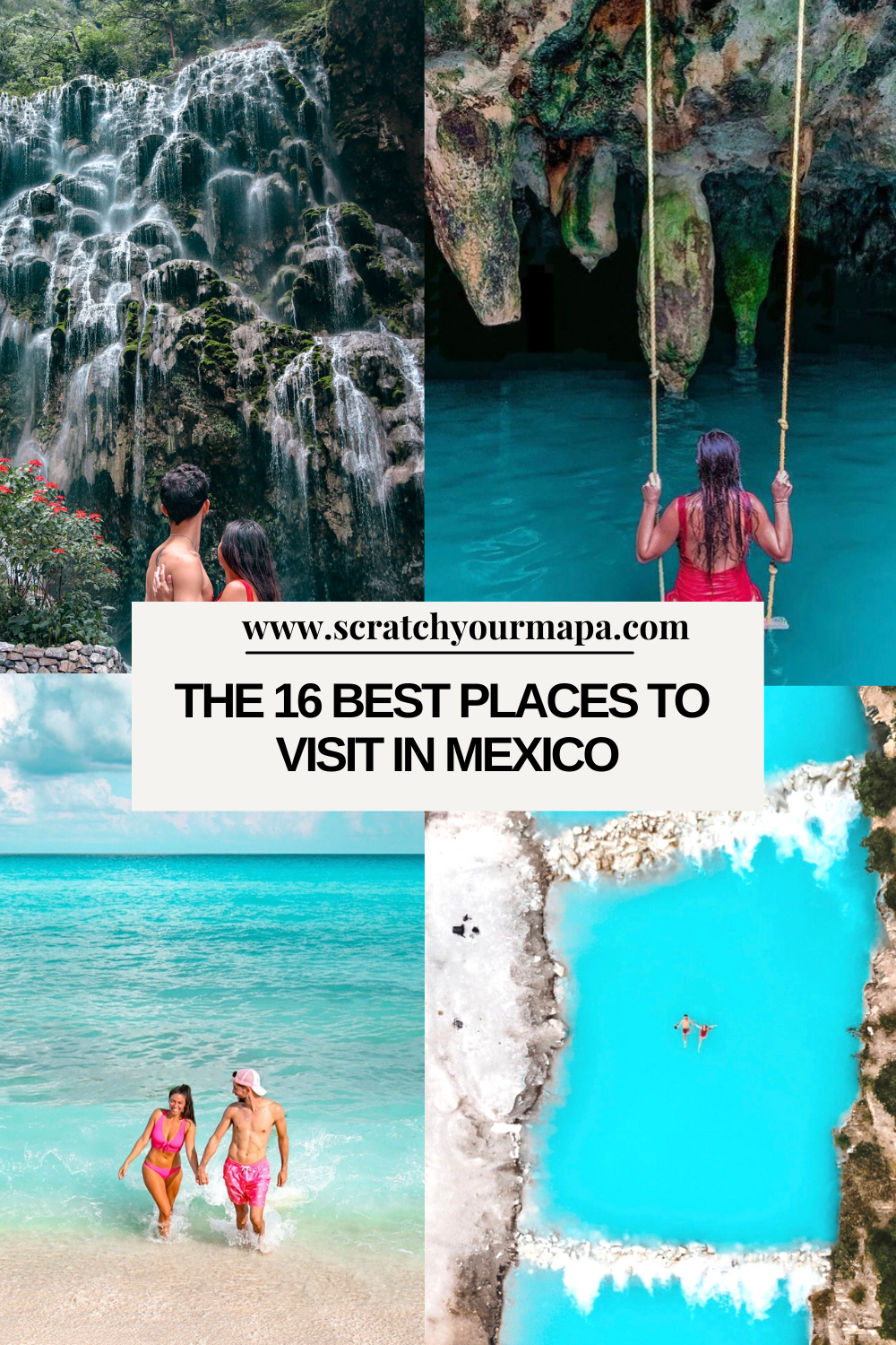Best Places in Mexico Pin