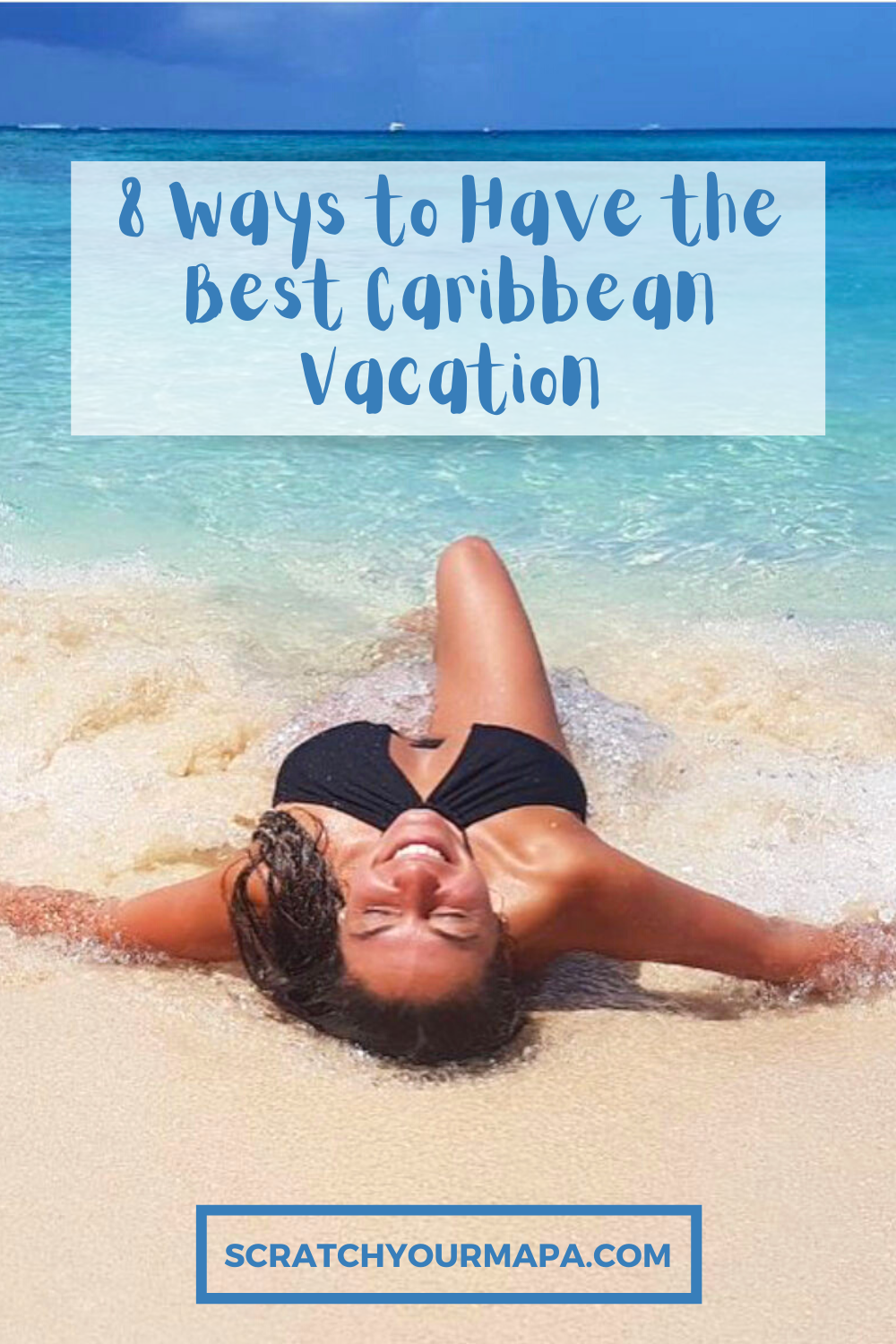 best vacation in the Caribbean Pin