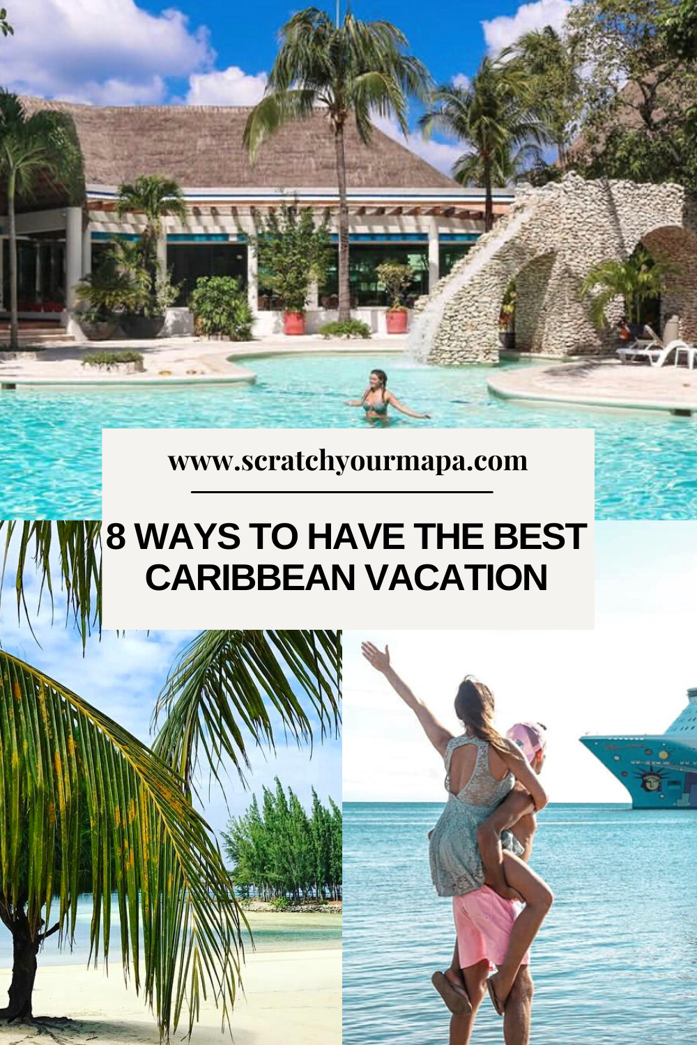 best vacation in the Caribbean Pin
